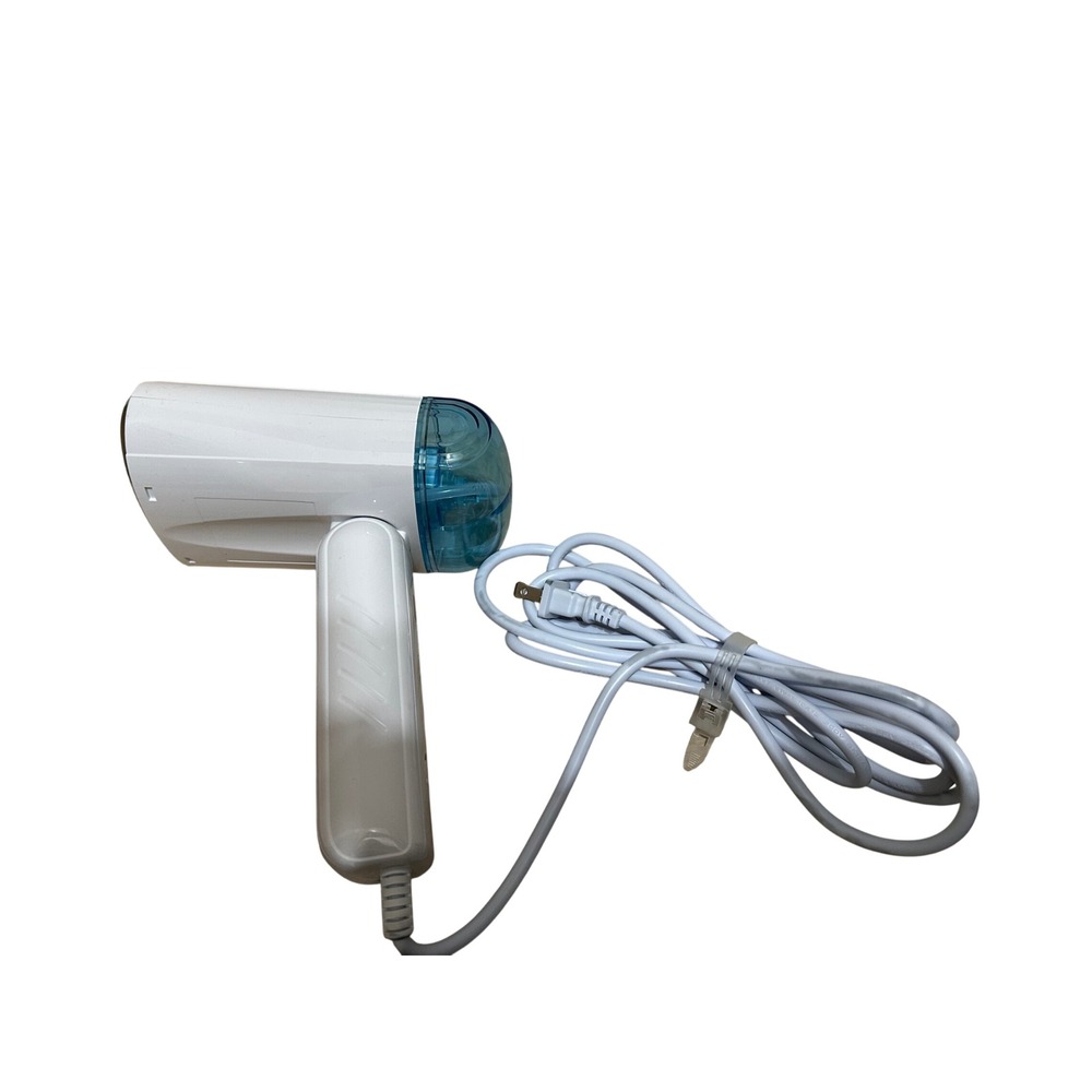 Handheld Portable‎ Garment Steamer Folding Travel Clothes Steamer White Blue